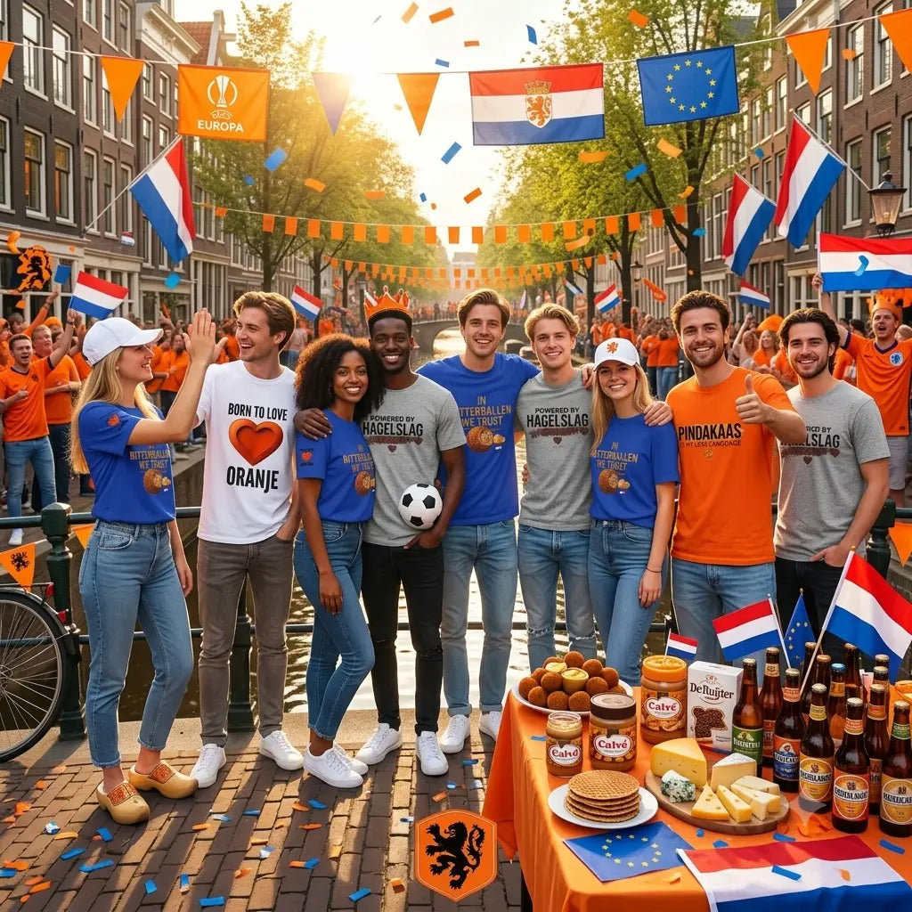 Het perfecte Dutch pride outfit: van voetbal tot Koningsdag