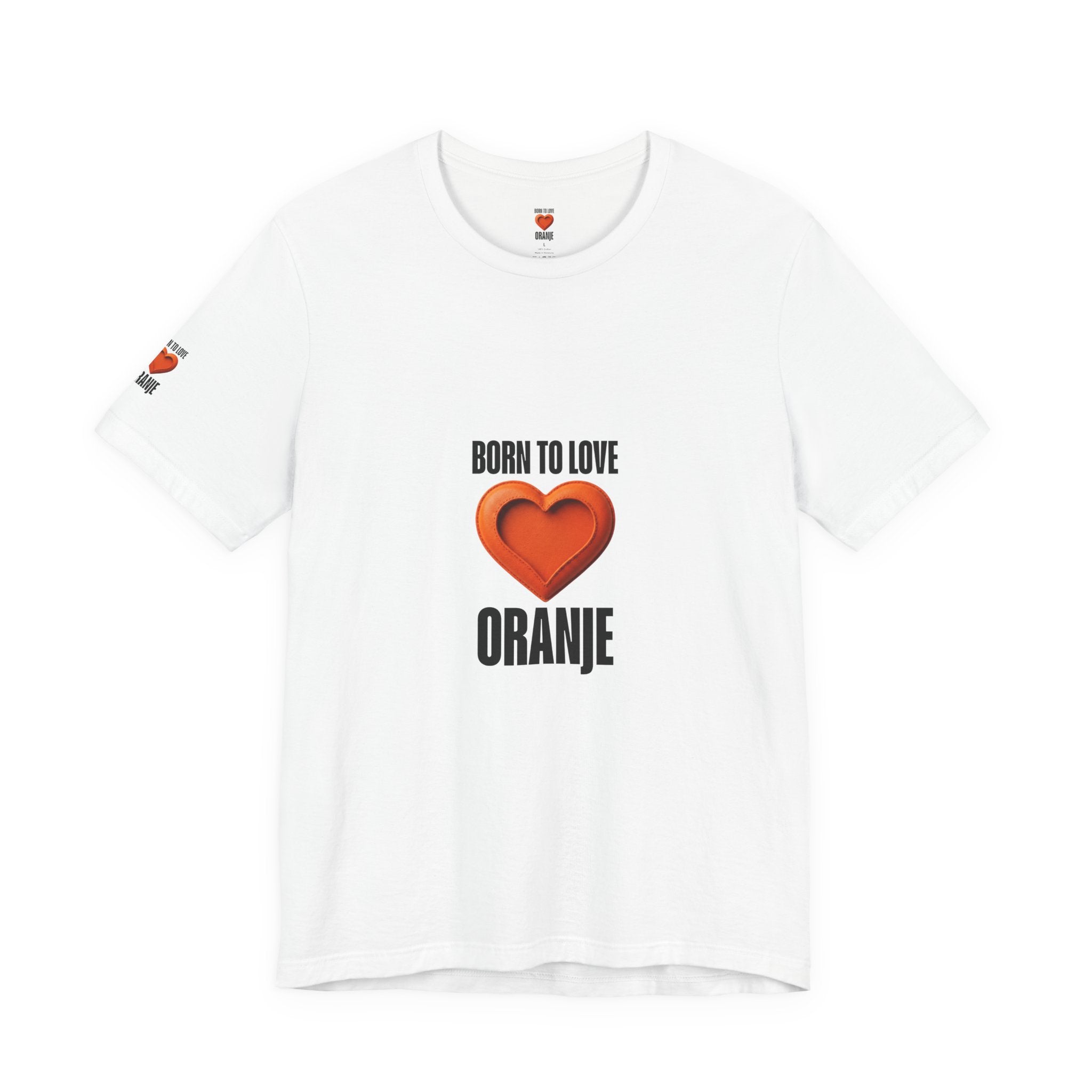 Born to Love Oranje | expat shirt Nederland Printify