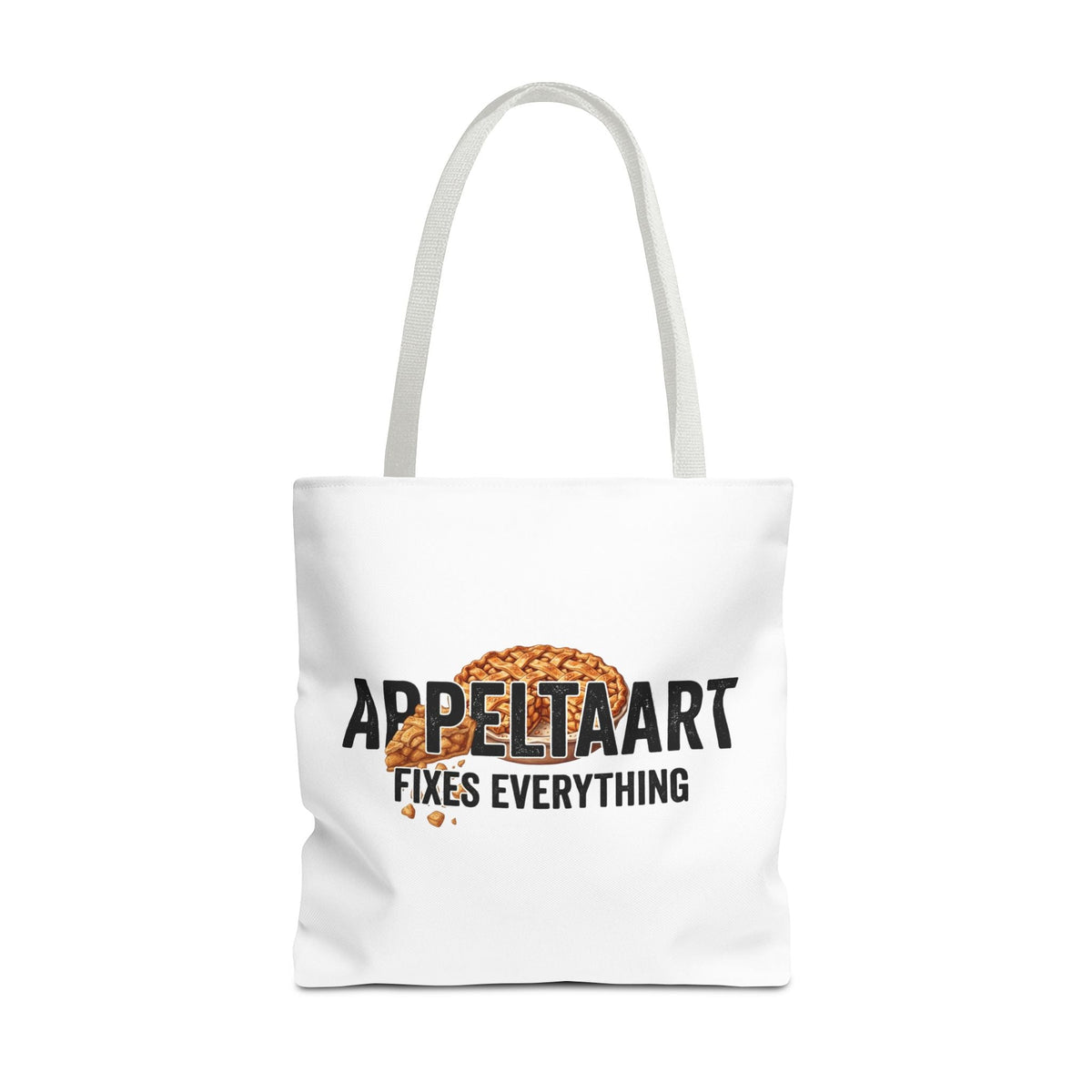 Cadeau voor Bakliefhebber – Tote Bag – Appeltaart Fixes Everything Printify