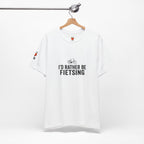 I'd Rather Be Fietsing Shirt | Typisch Nederlands Fiets T-shirt | expat cadeau shirt Printify