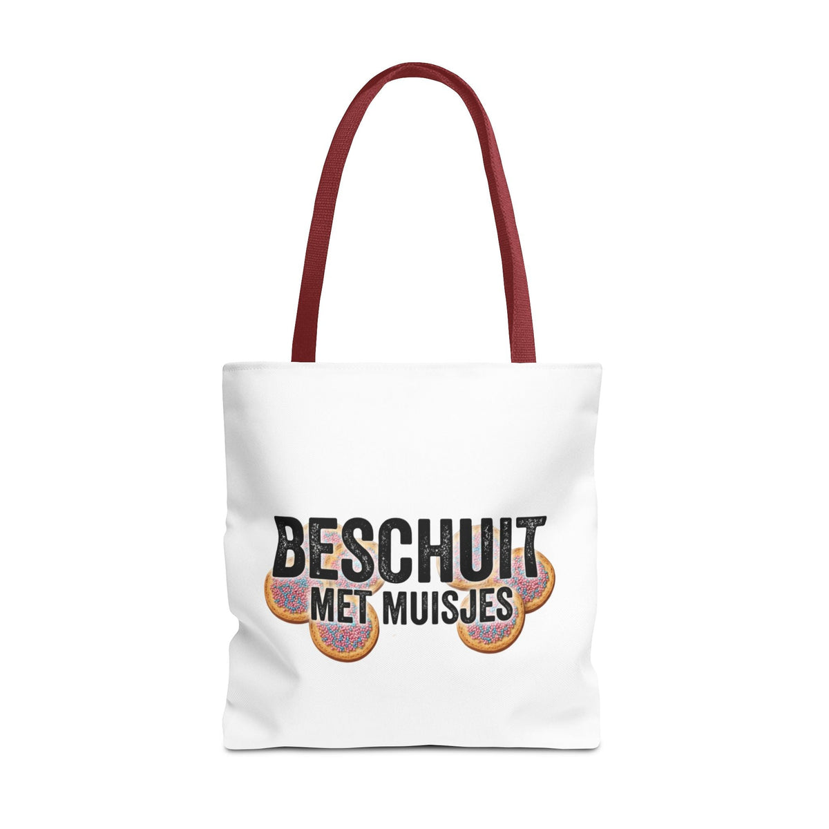 Babyshower shopper Nederland – Tote Bag Beschuit met Muisjes Printify