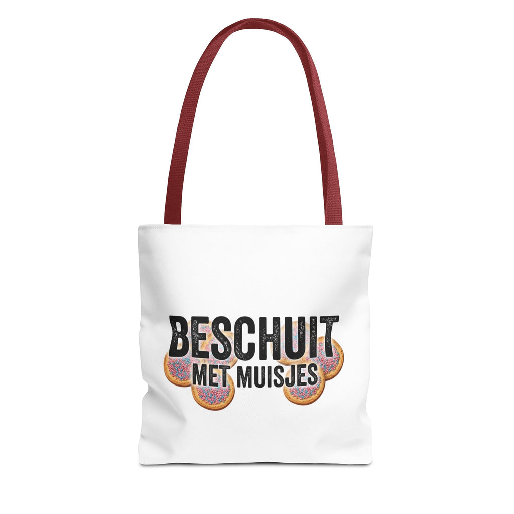 Babyshower shopper Nederland – Tote Bag Beschuit met Muisjes Printify