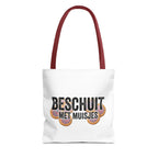 Babyshower shopper Nederland – Tote Bag Beschuit met Muisjes Printify