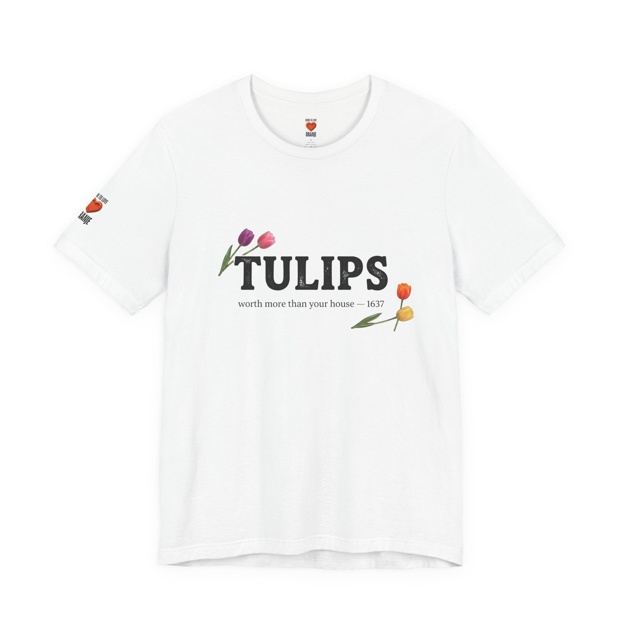 Tulips Shirt | Typisch Nederlands Dutch Tulip T-shirt Printify