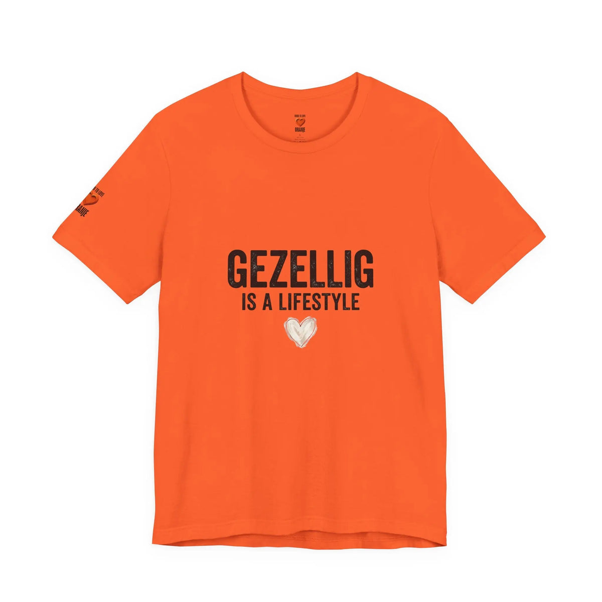 Gezellig Is a Lifestyle | expat cadeau shirt Printify