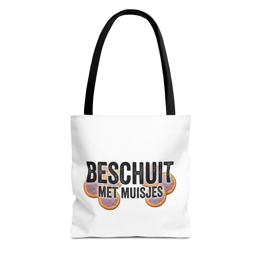Babyshower shopper Nederland – Tote Bag Beschuit met Muisjes Printify