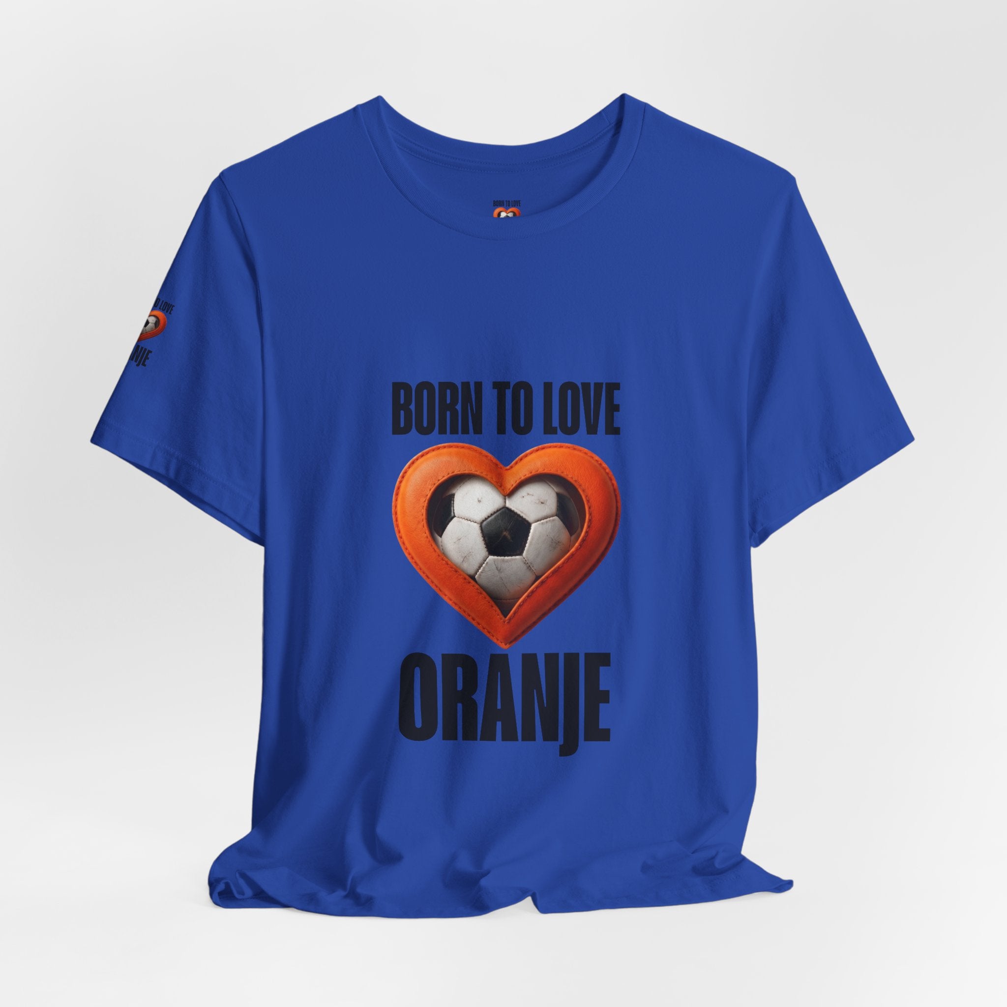 Netherlands Football Shirt, Born to Love Oranje Tee, Holland Fan Limited Edition, Dutch Soccer Supporter Shirt, Oranje 2026
