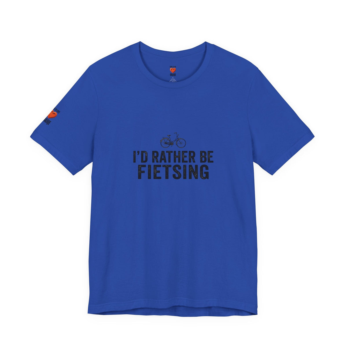 I'd Rather Be Fietsing Shirt | Typisch Nederlands Fiets T-shirt | expat cadeau shirt Printify