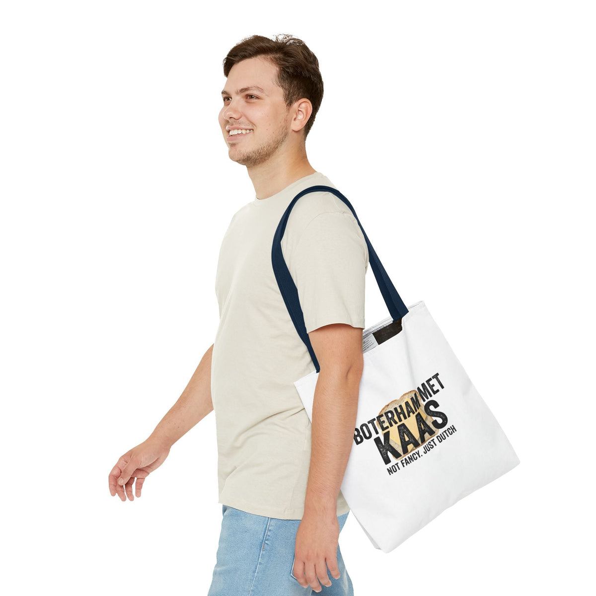 Tote Bag – Boterham met Kaas Printify