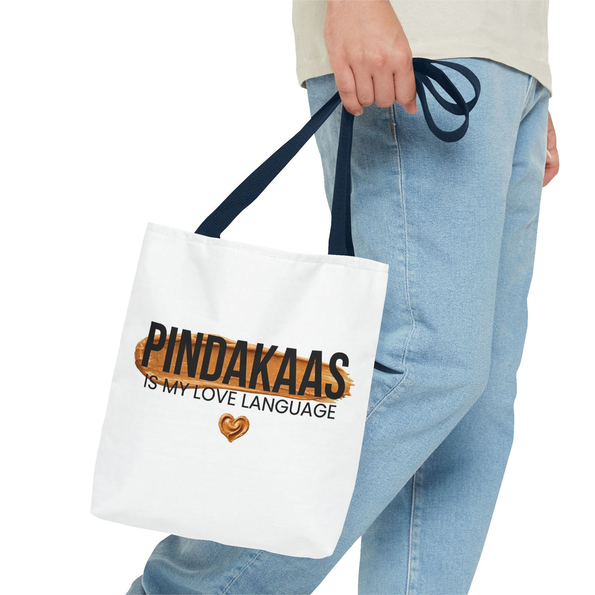 Tote Bag – Pindakaas Is My Love Language Printify