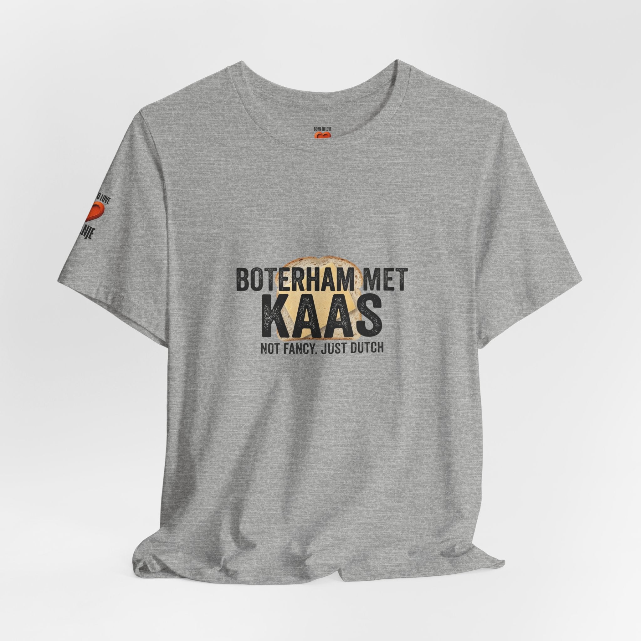 Boterham Met Kaas Shirt | Typisch Nederlands Dutch Lunch T-shirt Printify