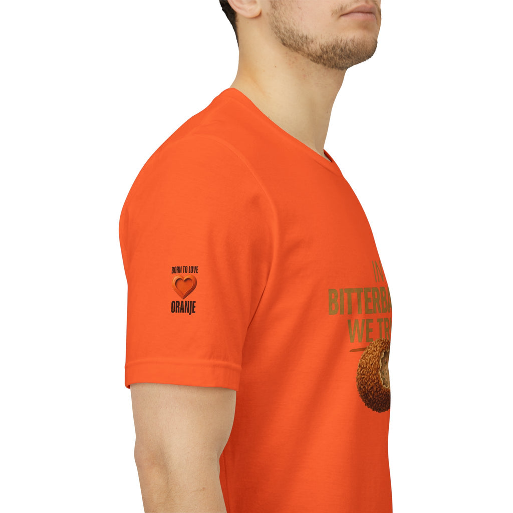 In Bitterballen We Trust Shirt, Funny Dutch Food Tee, Netherlands Snack Gift, Dutch Humor T-Shirt, Bitterballen Expat Gift, Holland