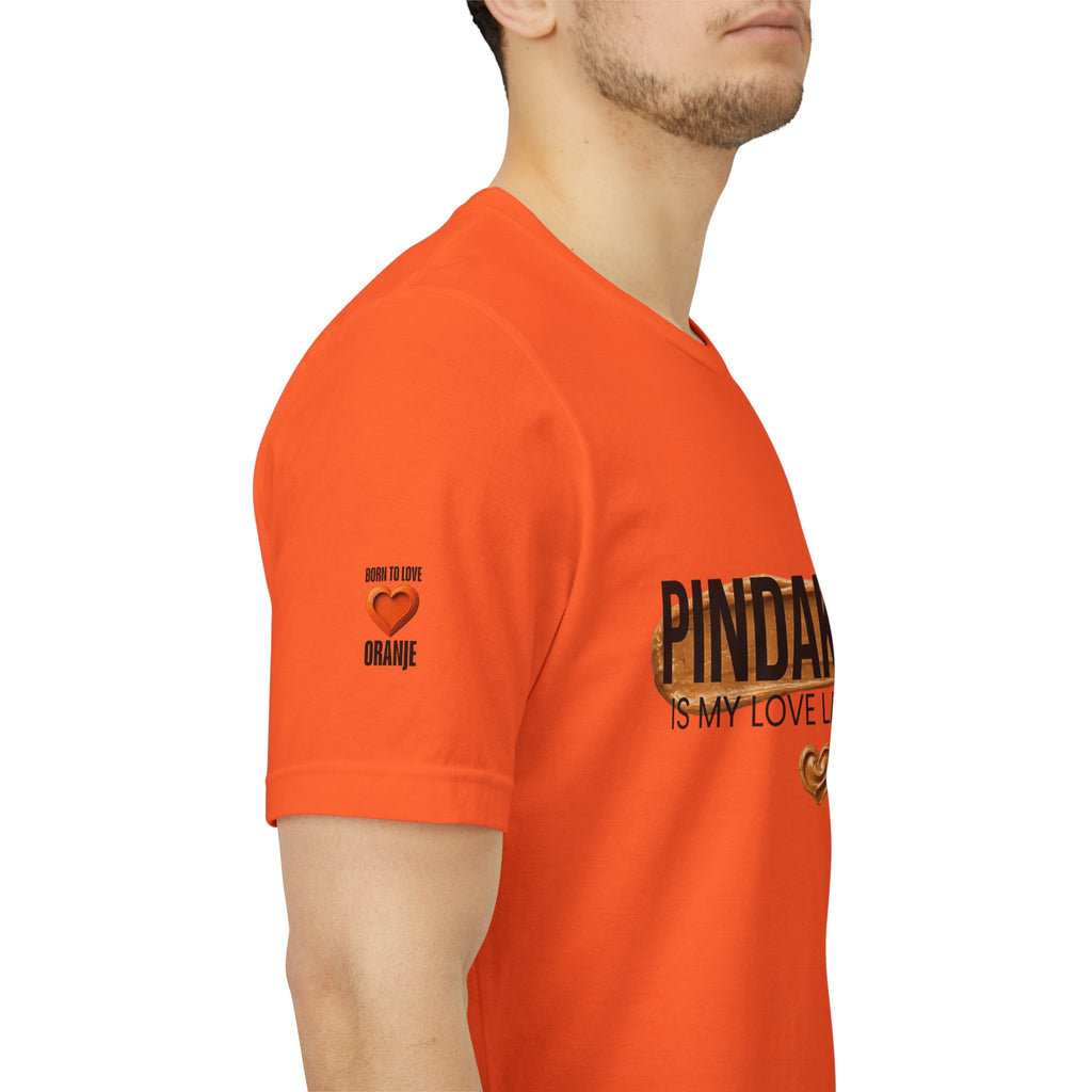 Pindakaas Is My Love Language Shirt, Funny Dutch Expat Gift, Netherlands Peanut Butter Tee, Holland Food Humor T-Shirt, Dutch Gift