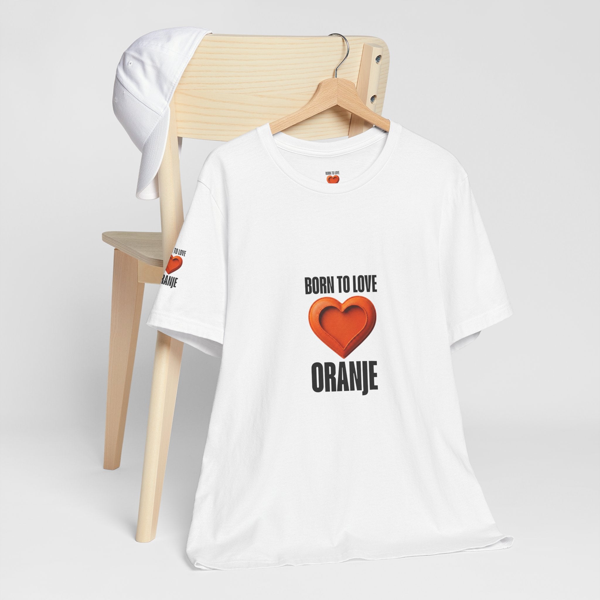 Born to Love Oranje | expat shirt Nederland Printify