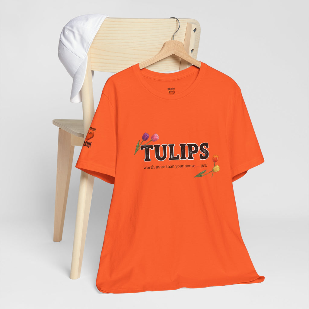 Tulips Shirt | Typisch Nederlands Dutch Tulip T-shirt Printify