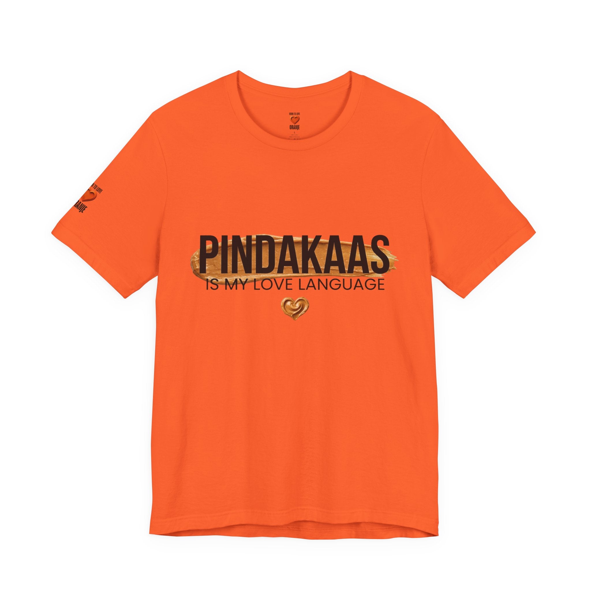 Pindakaas Is My Love Language Shirt, Funny Dutch Expat Gift, Netherlands Peanut Butter Tee, Holland Food Humor T-Shirt, Dutch Gift