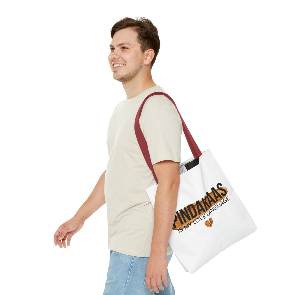 Tote Bag – Pindakaas Is My Love Language Printify