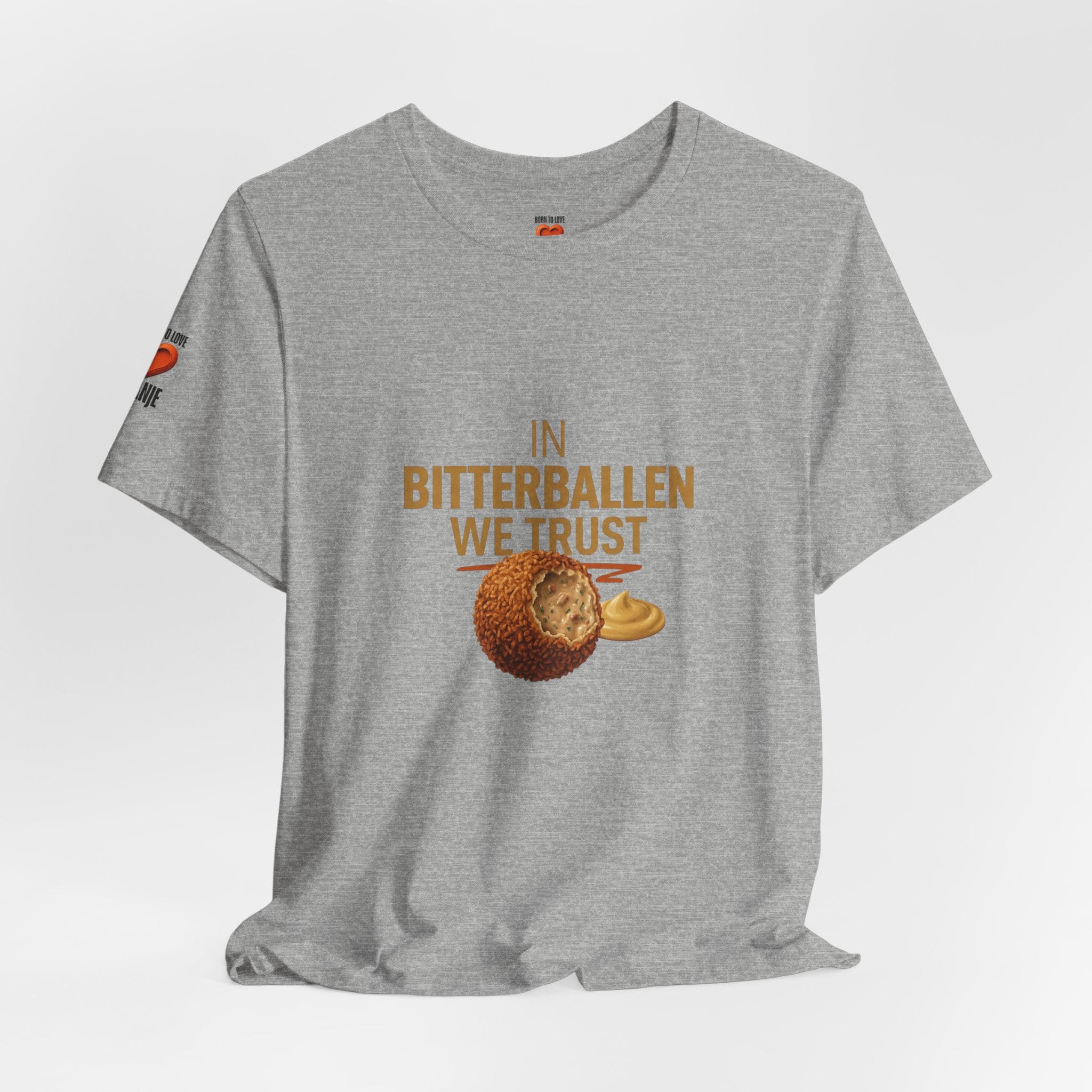 In Bitterballen We Trust Shirt, Funny Dutch Food Tee, Netherlands Snack Gift, Dutch Humor T-Shirt, Bitterballen Expat Gift, Holland