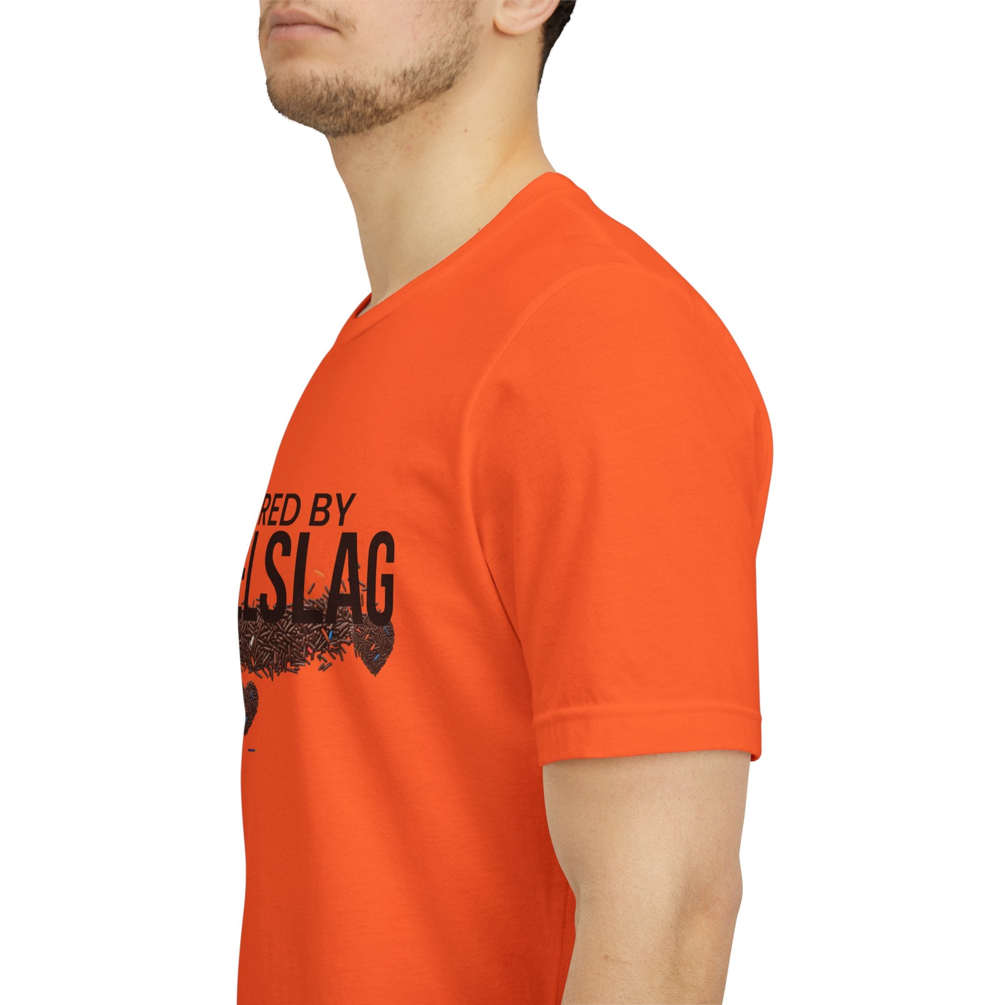Powered By Hagelslag Shirt, Funny Dutch Expat Gift, Netherlands Chocolate Sprinkles Tee, Holland Food Humor T-Shirt, Dutch Gift