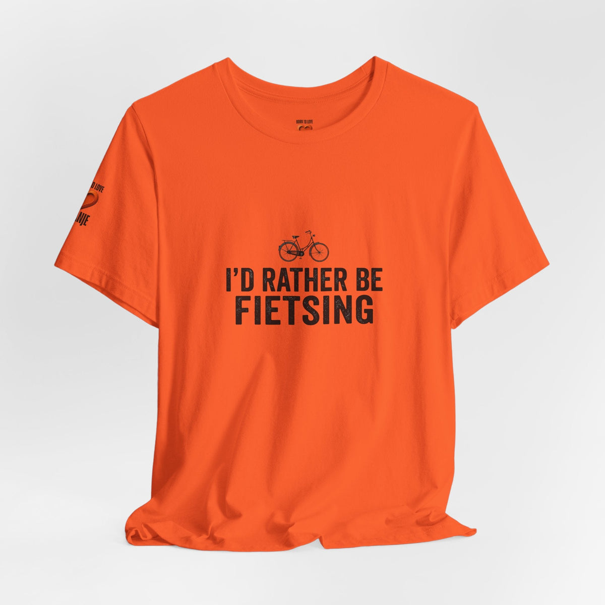 I'd Rather Be Fietsing Shirt | Typisch Nederlands Fiets T-shirt | expat cadeau shirt Printify