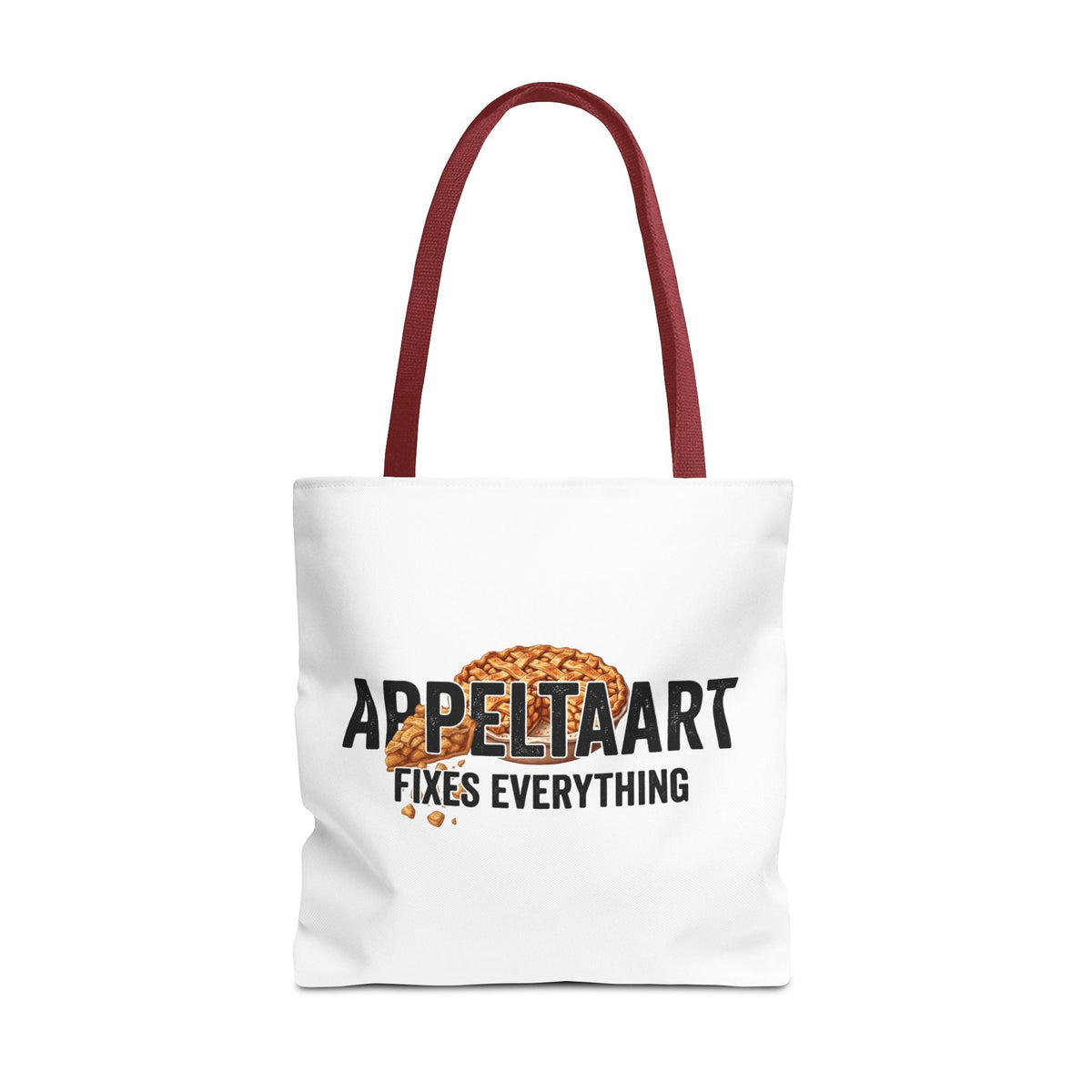 Cadeau voor Bakliefhebber – Tote Bag – Appeltaart Fixes Everything Printify