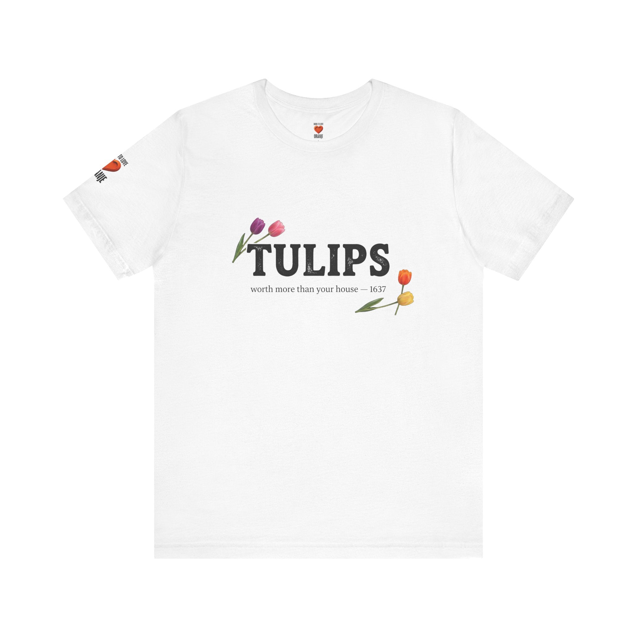 Tulips Shirt | Typisch Nederlands Dutch Tulip T-shirt Printify
