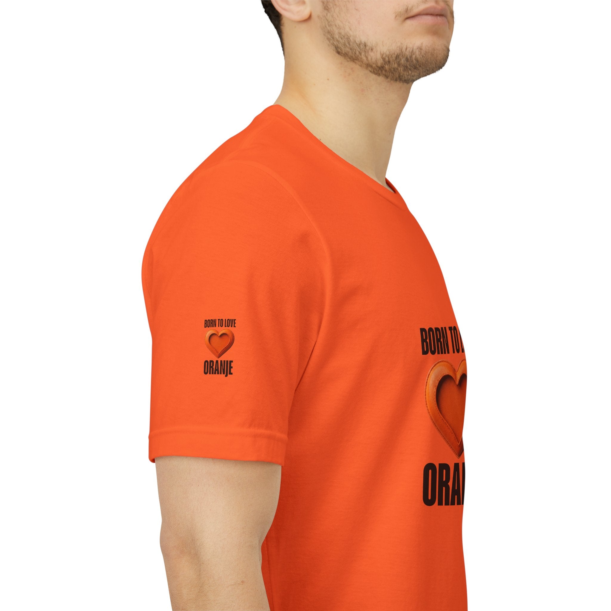 Born to Love Oranje | expat shirt Nederland Printify