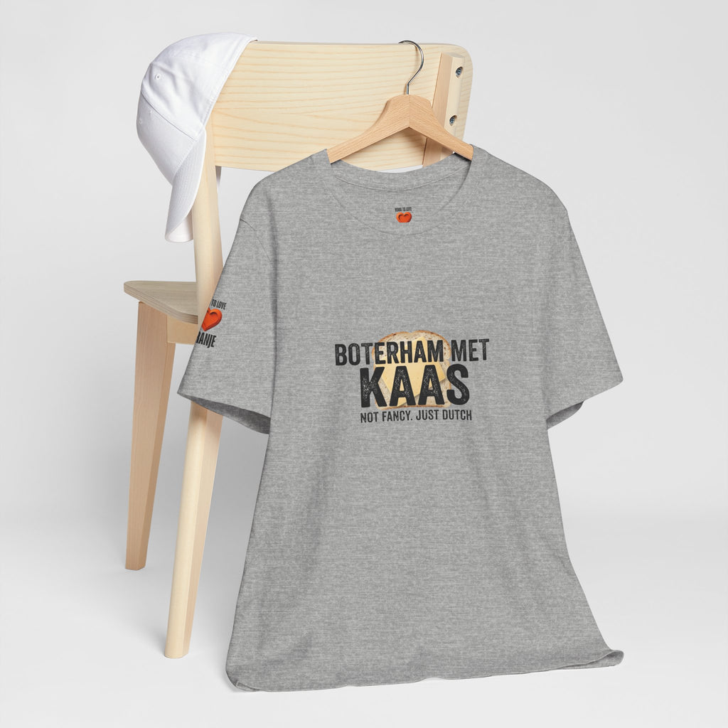Boterham Met Kaas Shirt | Typisch Nederlands Dutch Lunch T-shirt Printify