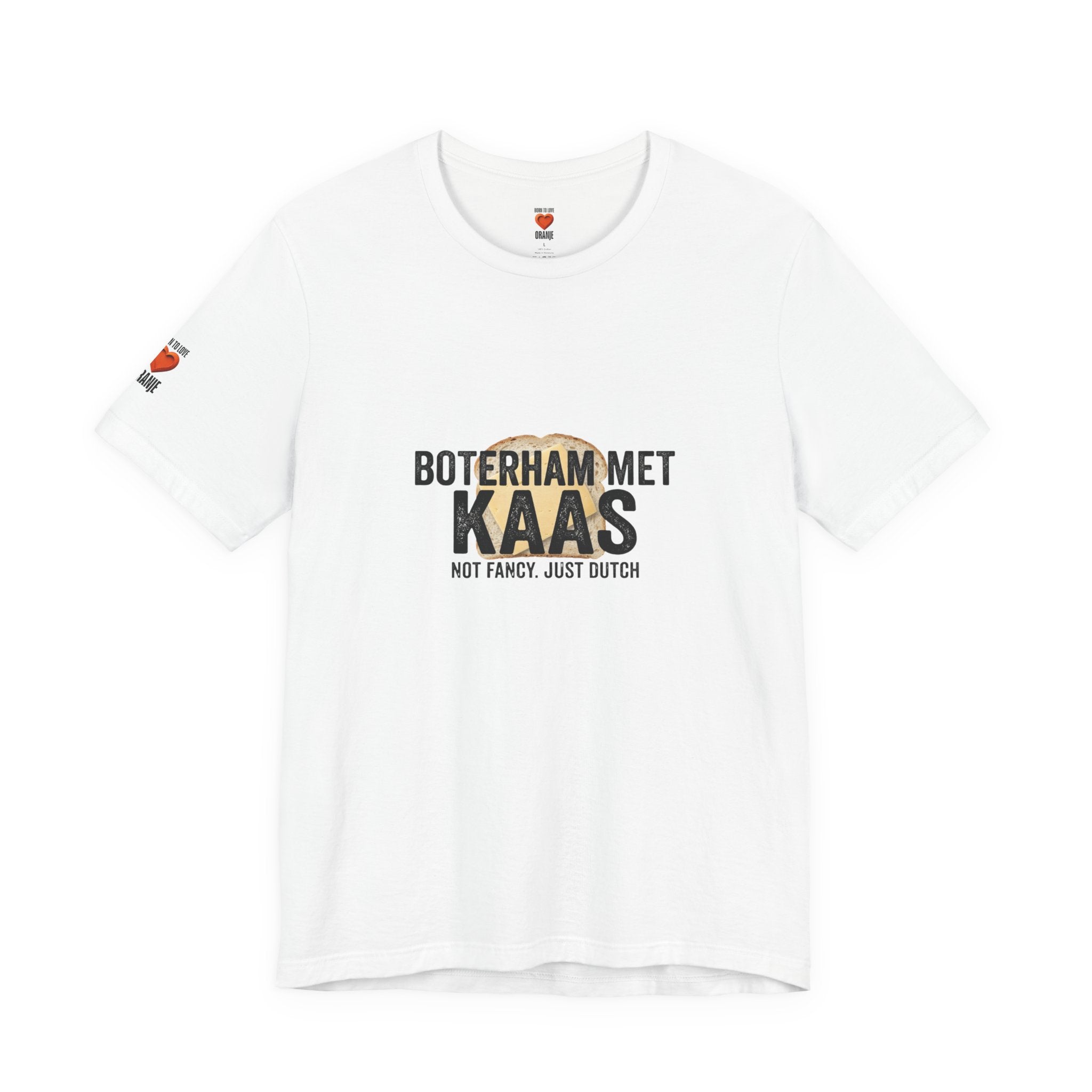 Boterham Met Kaas Shirt | Typisch Nederlands Dutch Lunch T-shirt Printify