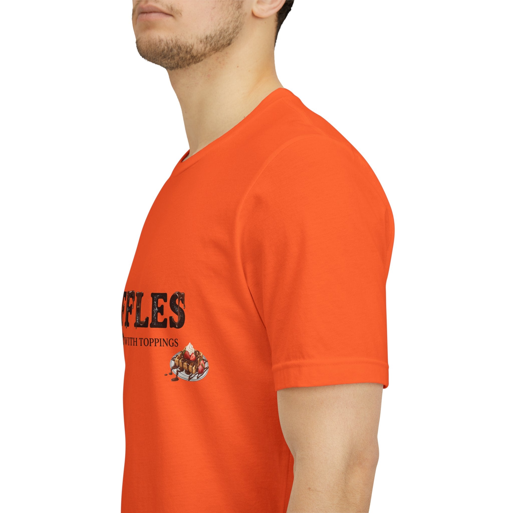 Waffles Shirt | Life Is Better With Toppings Foodie T-shirt Printify