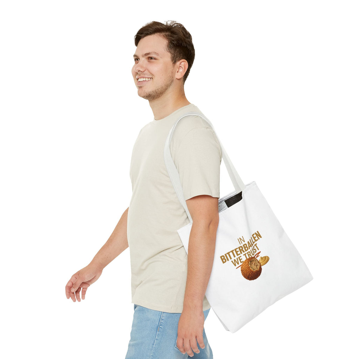 Tote Bag – Bitterballen | Typisch Nederlandse Tas Printify