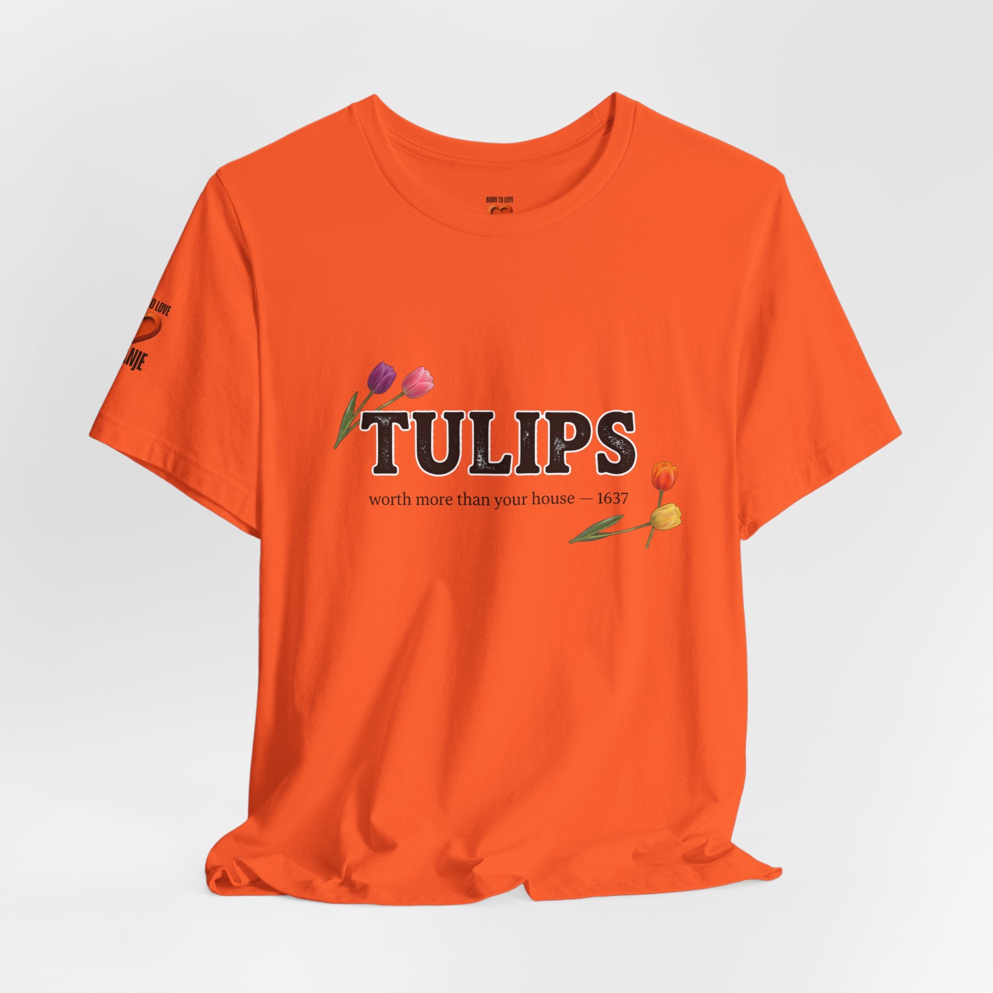 Tulips Shirt | Typisch Nederlands Dutch Tulip T-shirt Printify