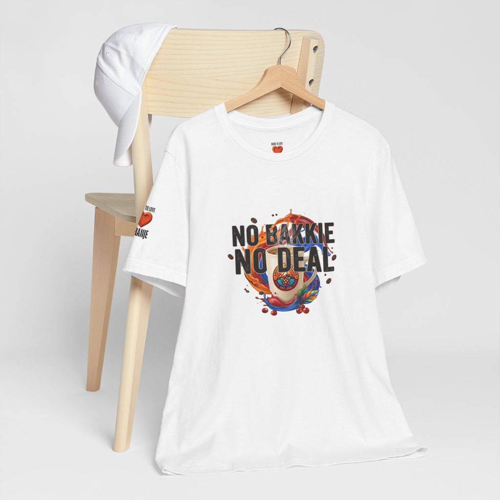 No Bakkie No Deal Shirt | Typisch Nederlands Koffie T-shirt Printify
