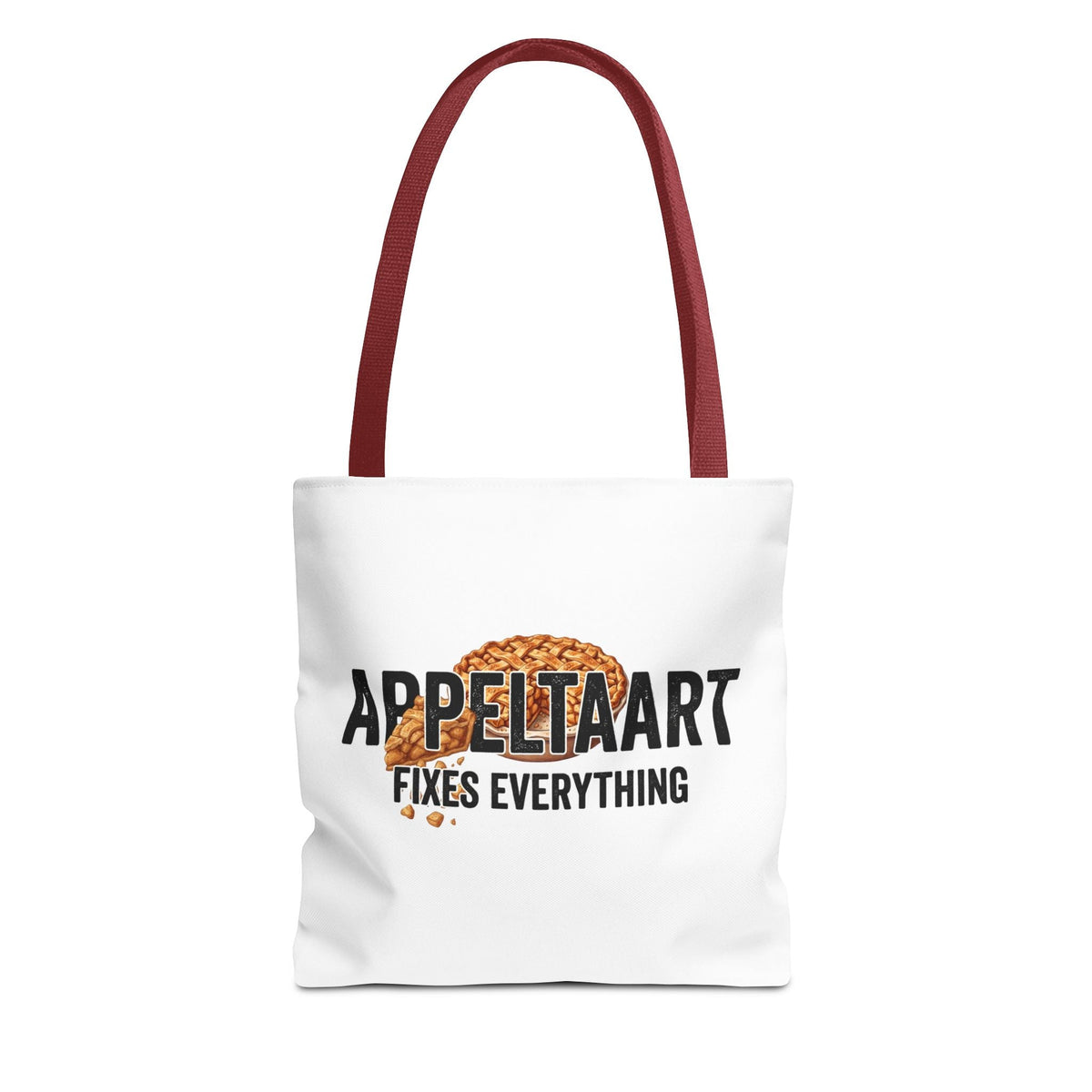 Cadeau voor Bakliefhebber – Tote Bag – Appeltaart Fixes Everything Printify