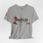 Waffles Shirt | Life Is Better With Toppings Foodie T-shirt Printify