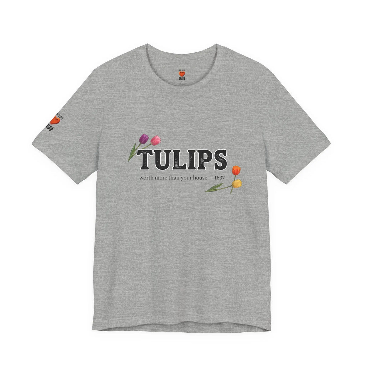 Tulips Shirt | Typisch Nederlands Dutch Tulip T-shirt Printify