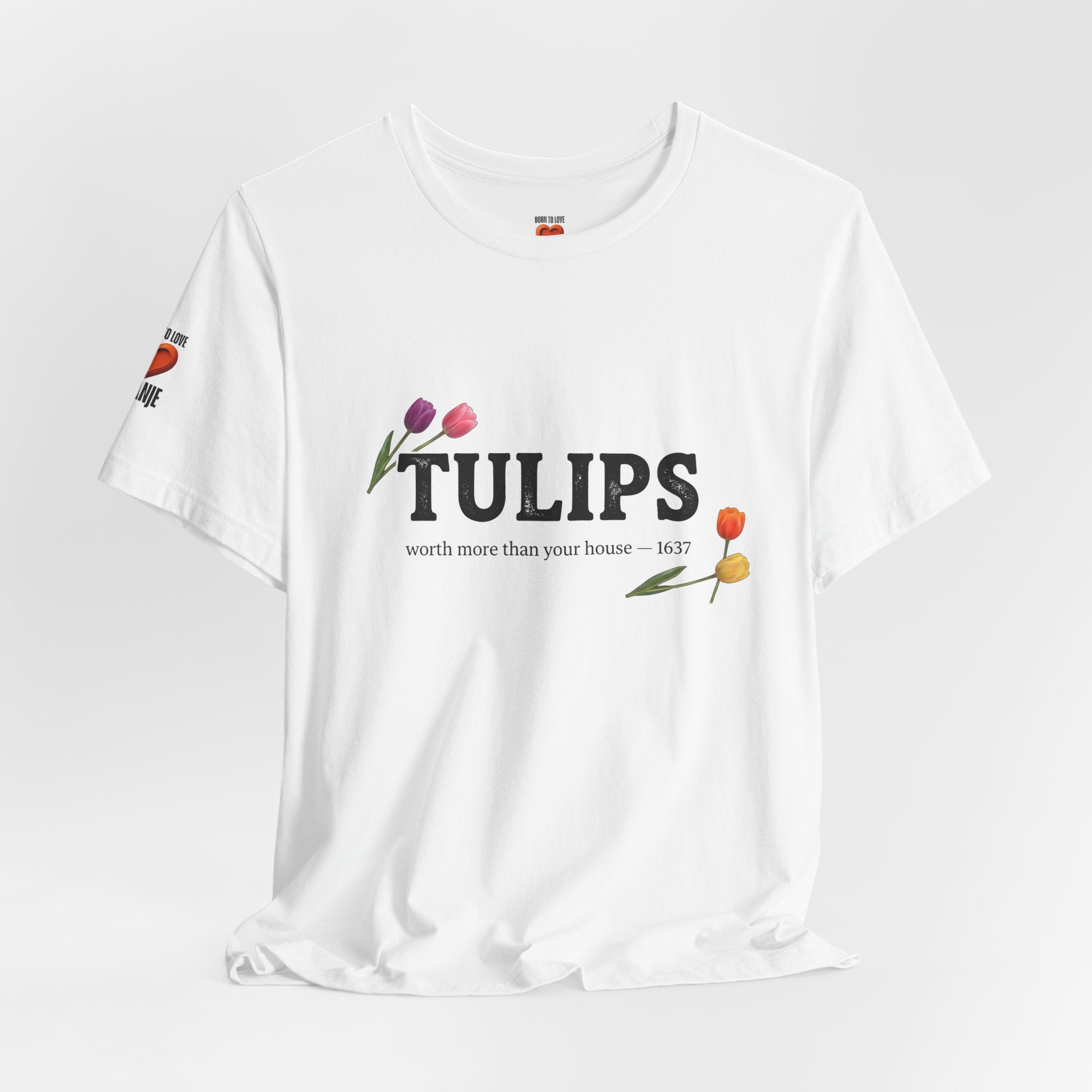 Tulips Shirt | Typisch Nederlands Dutch Tulip T-shirt Printify