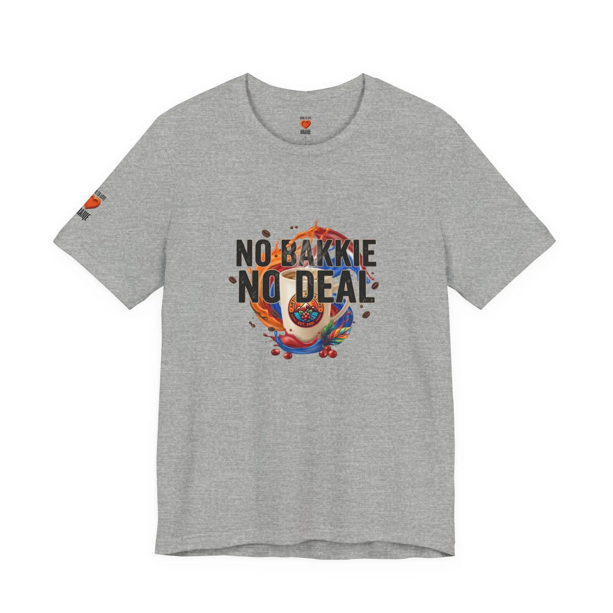 No Bakkie No Deal Shirt | Typisch Nederlands Koffie T-shirt Printify