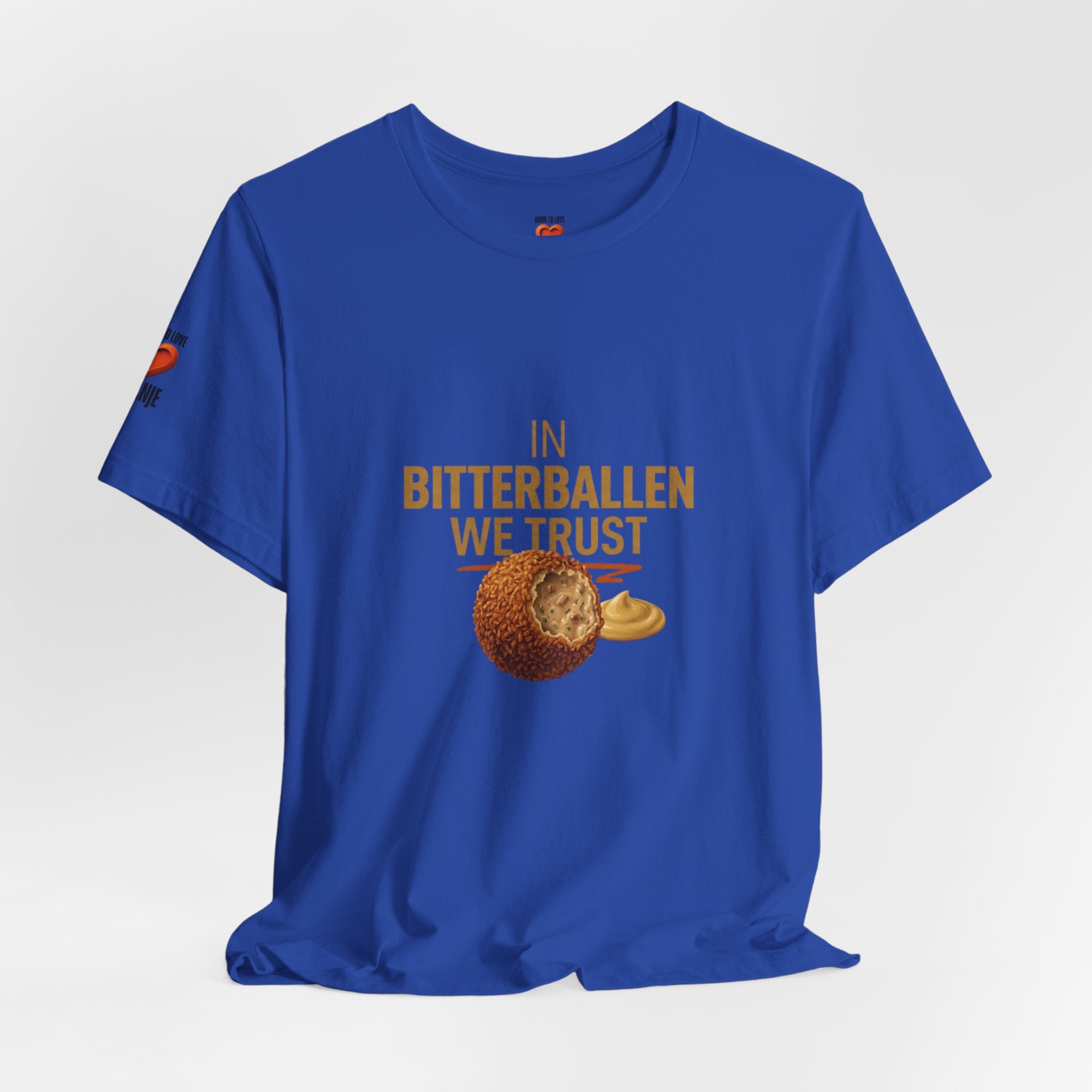 In Bitterballen We Trust Shirt, Funny Dutch Food Tee, Netherlands Snack Gift, Dutch Humor T-Shirt, Bitterballen Expat Gift, Holland