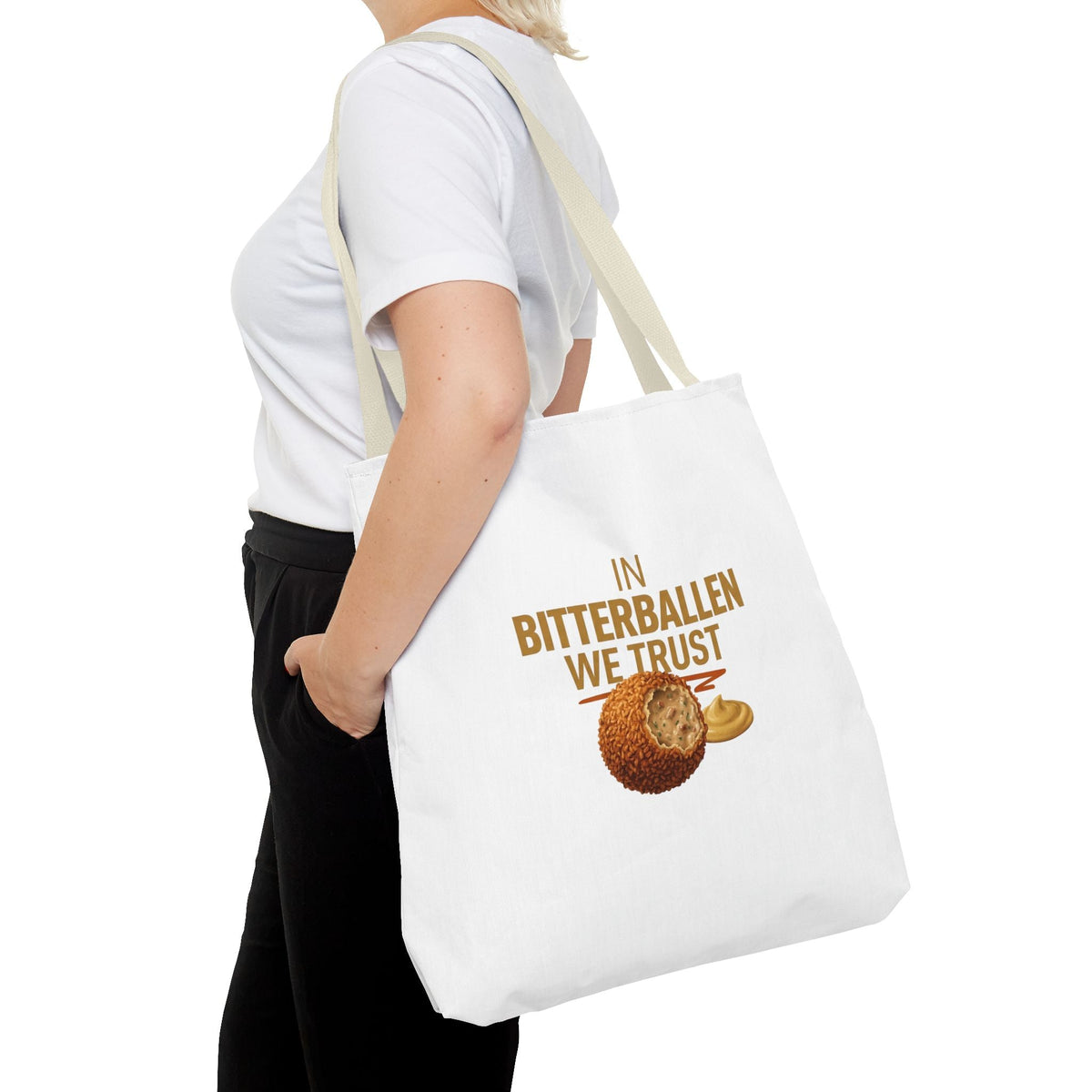 Tote Bag – Bitterballen | Typisch Nederlandse Tas Printify