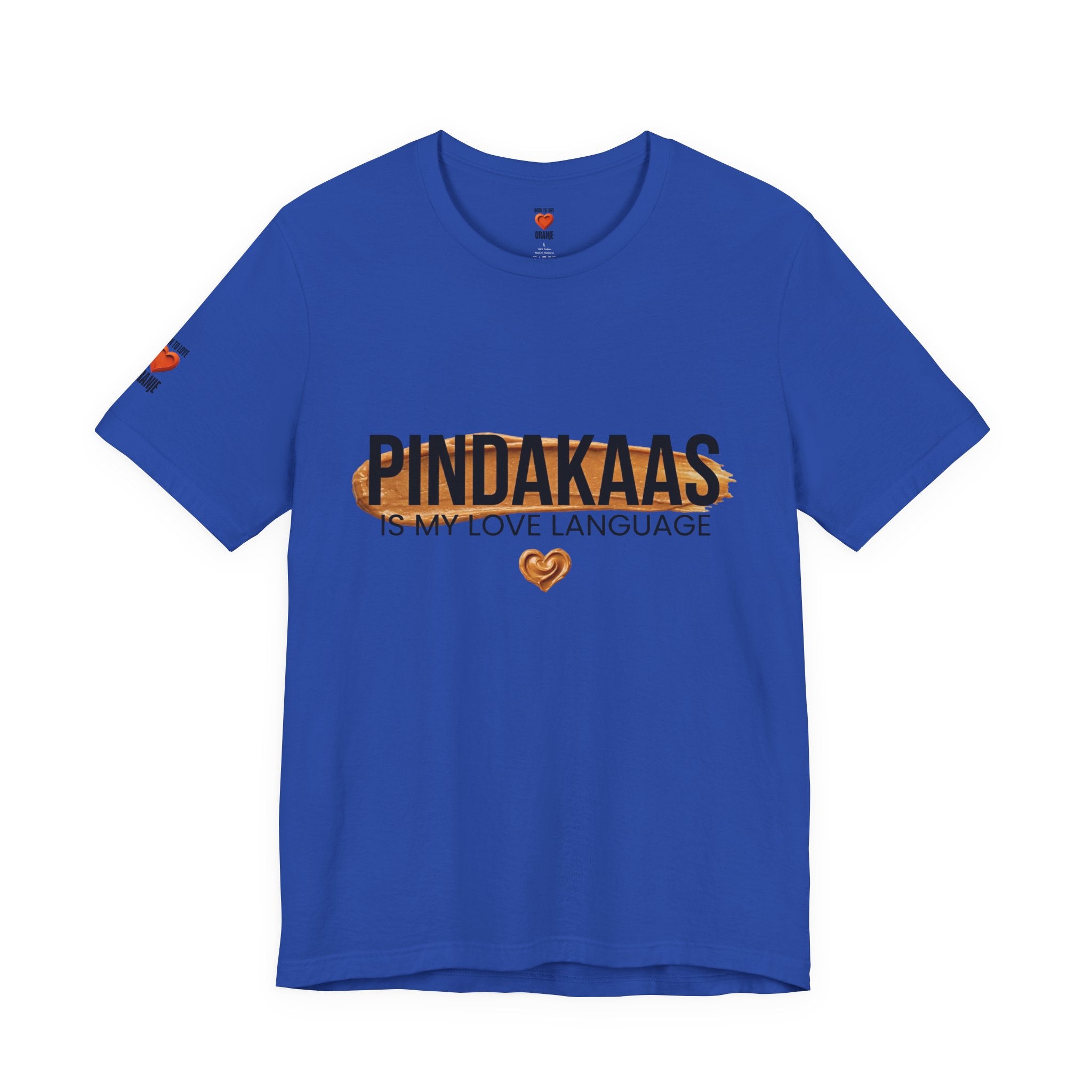 Pindakaas Is My Love Language Shirt, Funny Dutch Expat Gift, Netherlands Peanut Butter Tee, Holland Food Humor T-Shirt, Dutch Gift
