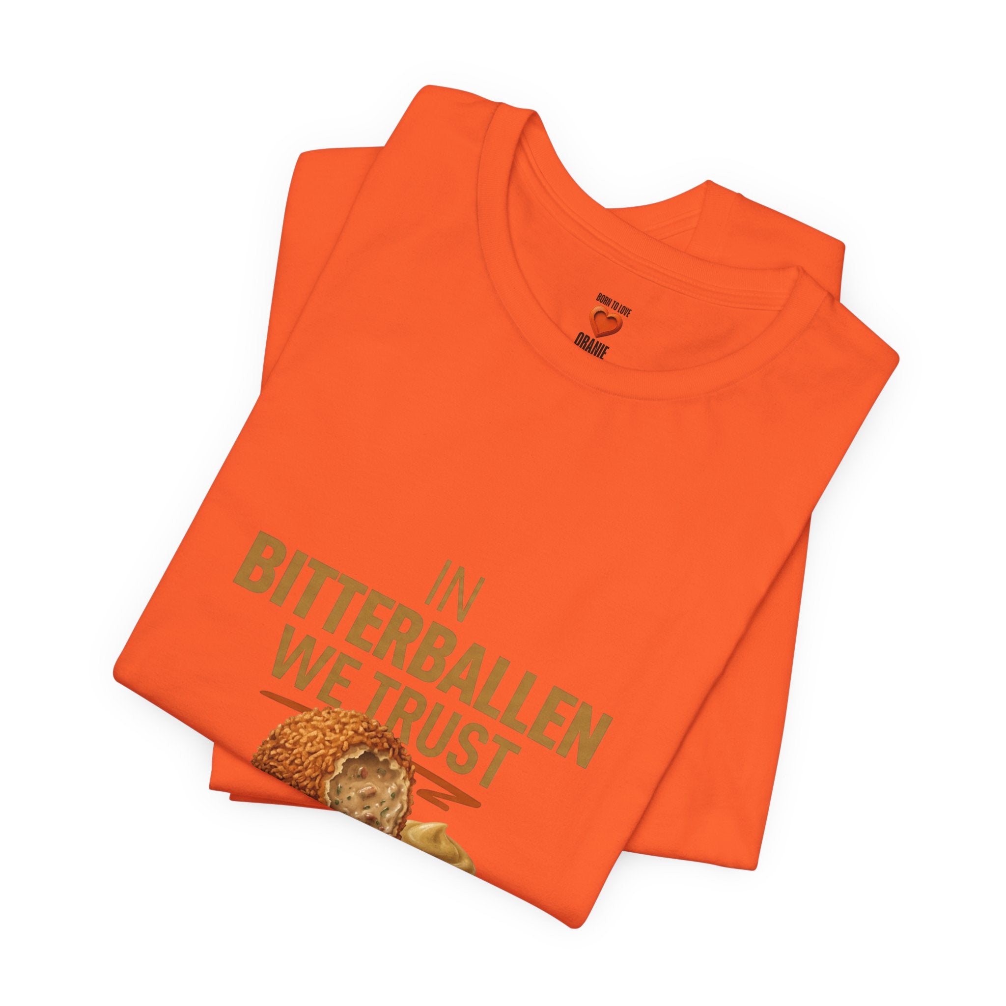 In Bitterballen We Trust Shirt, Funny Dutch Food Tee, Netherlands Snack Gift, Dutch Humor T-Shirt, Bitterballen Expat Gift, Holland