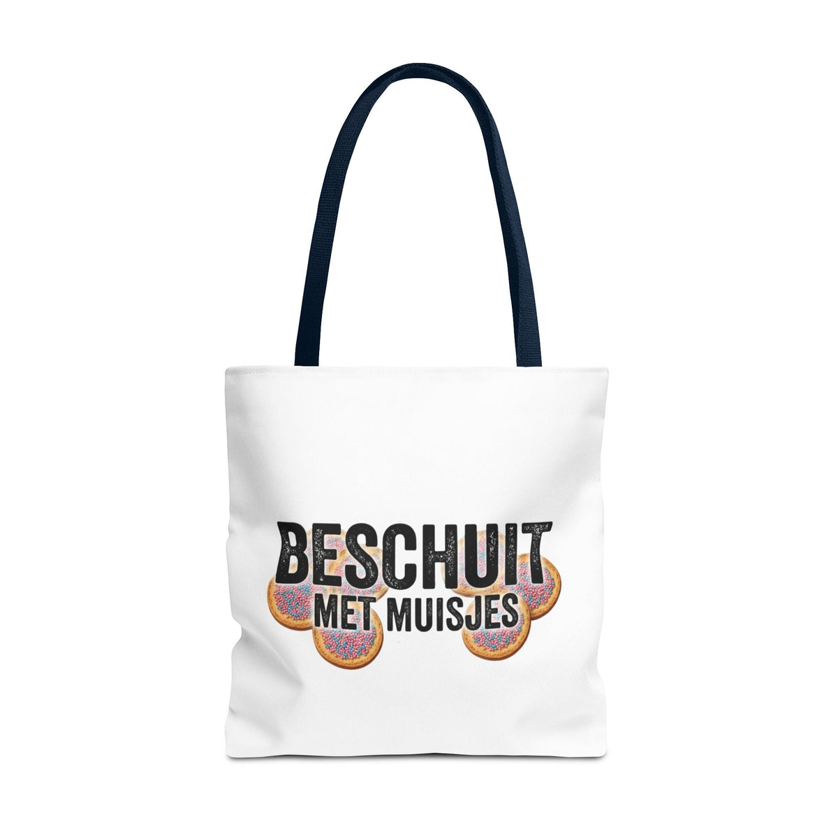 Babyshower shopper Nederland – Tote Bag Beschuit met Muisjes Printify