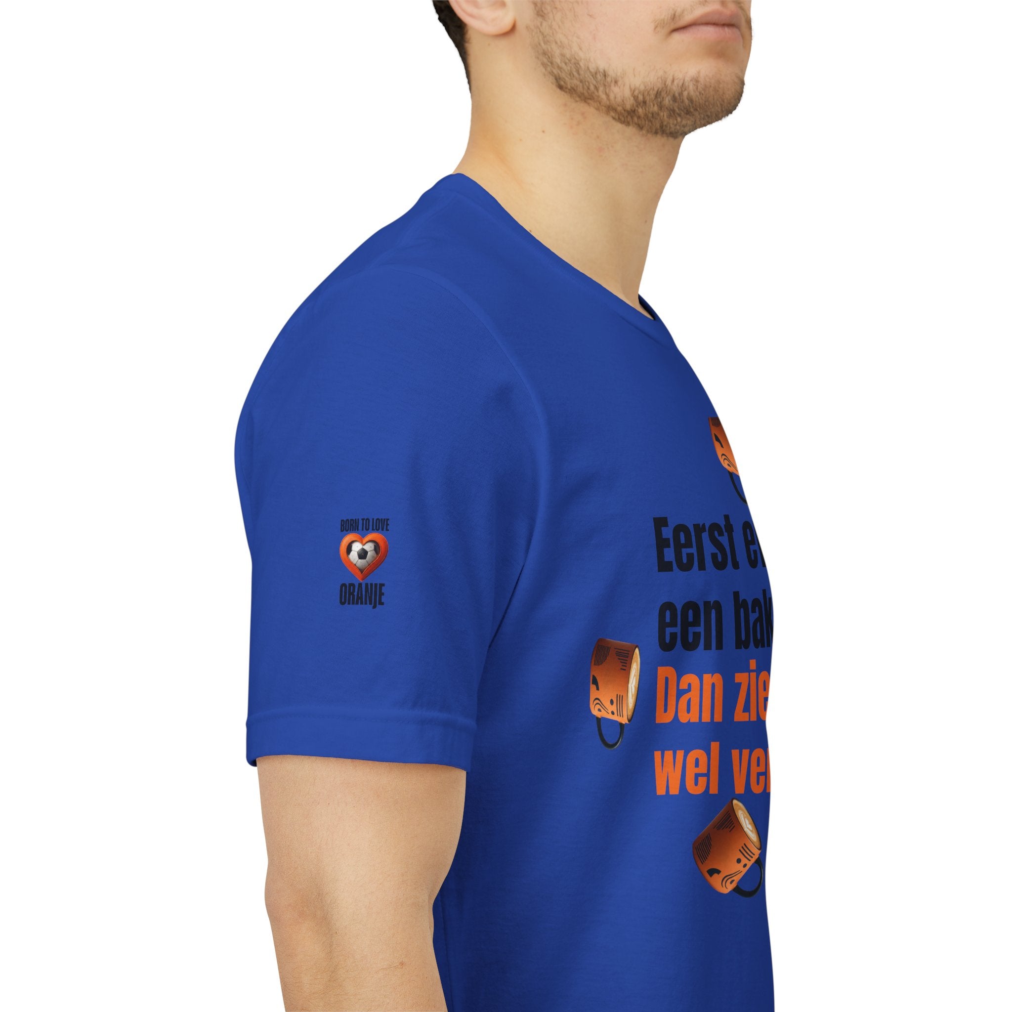 Eerst even een bakkie — T-shirt"