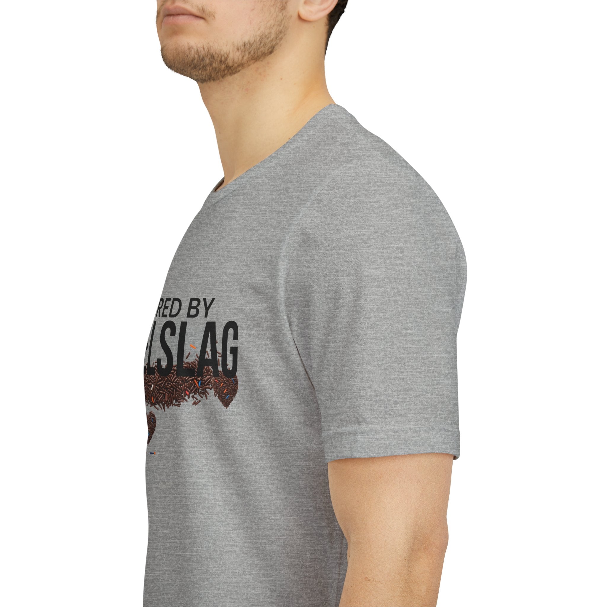 Powered By Hagelslag Shirt, Funny Dutch Expat Gift, Netherlands Chocolate Sprinkles Tee, Holland Food Humor T-Shirt, Dutch Gift