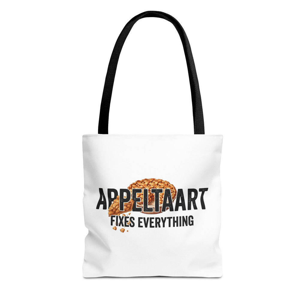 Cadeau voor Bakliefhebber – Tote Bag – Appeltaart Fixes Everything Printify