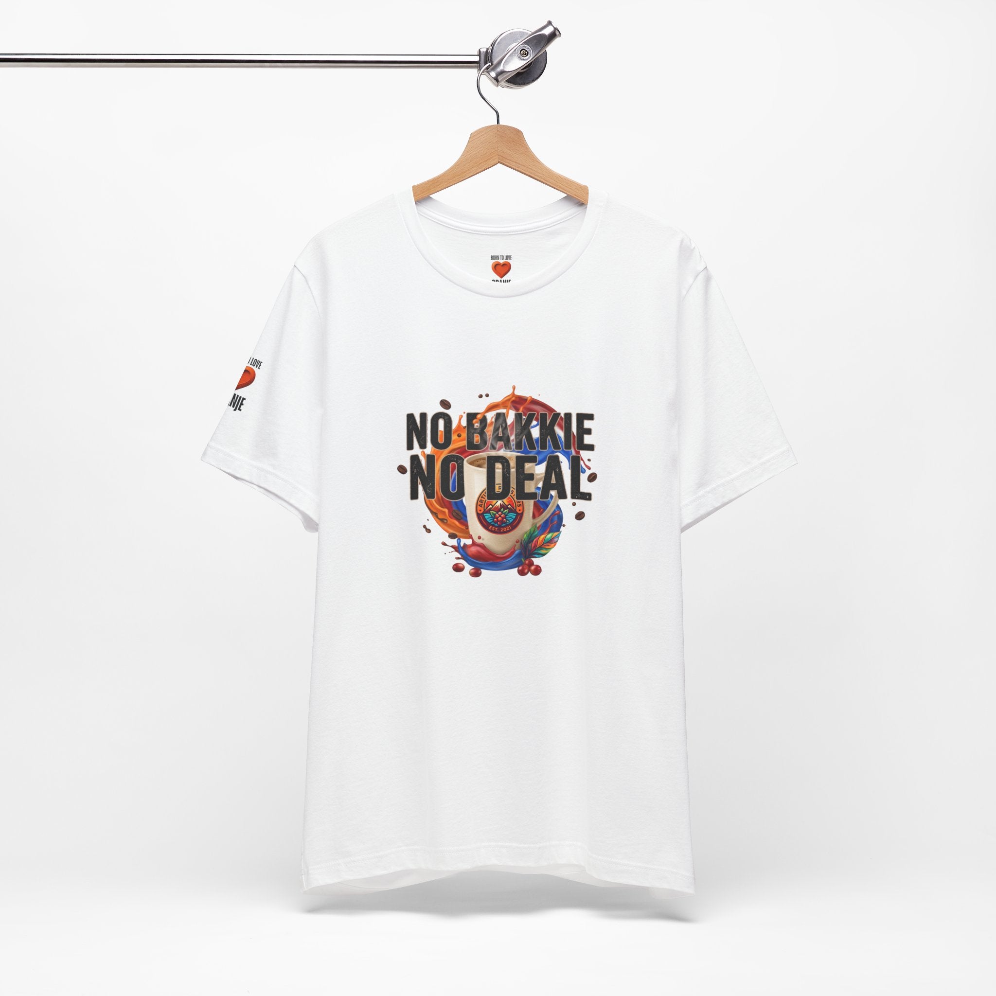 No Bakkie No Deal Shirt | Typisch Nederlands Koffie T-shirt Printify