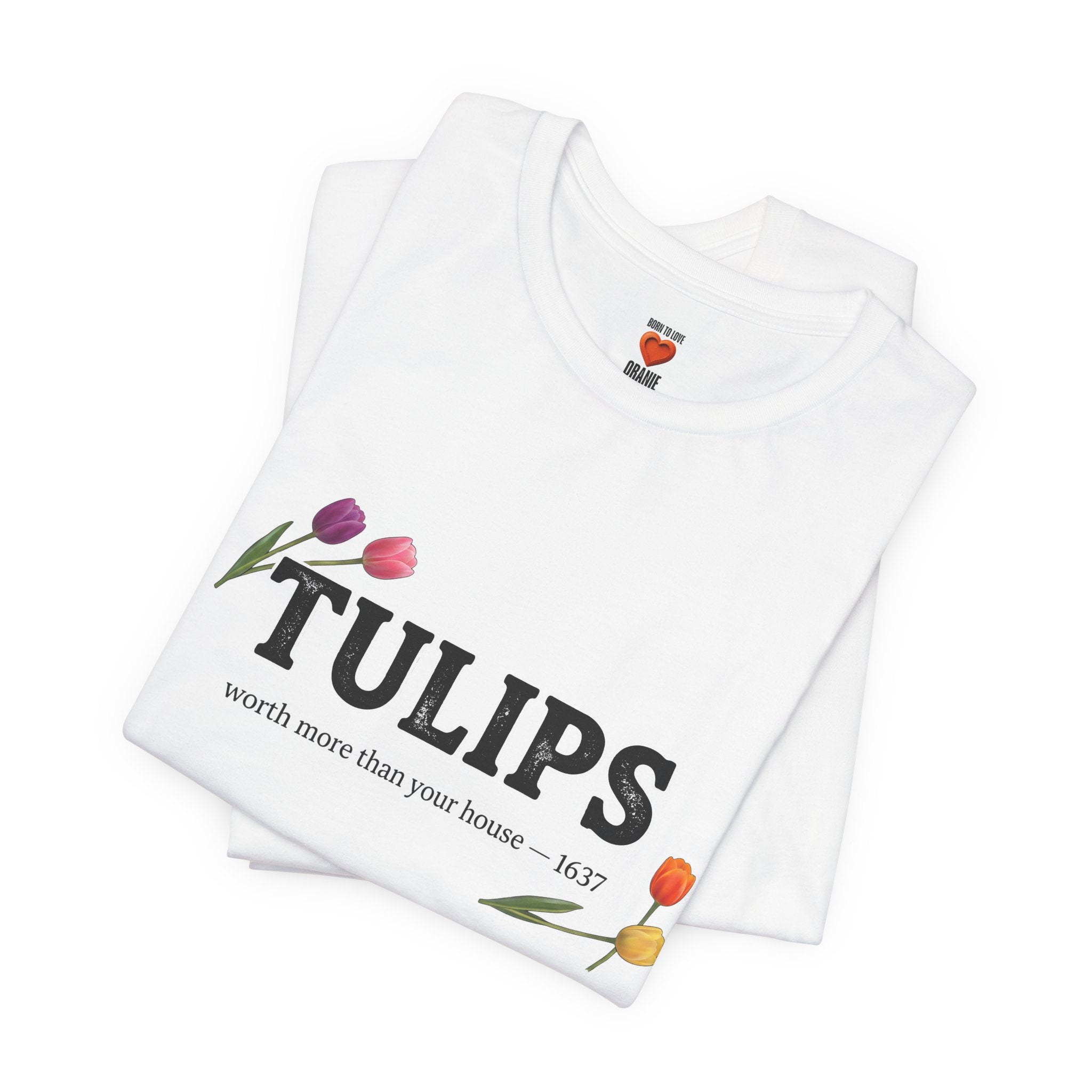 Tulips Shirt | Typisch Nederlands Dutch Tulip T-shirt Printify