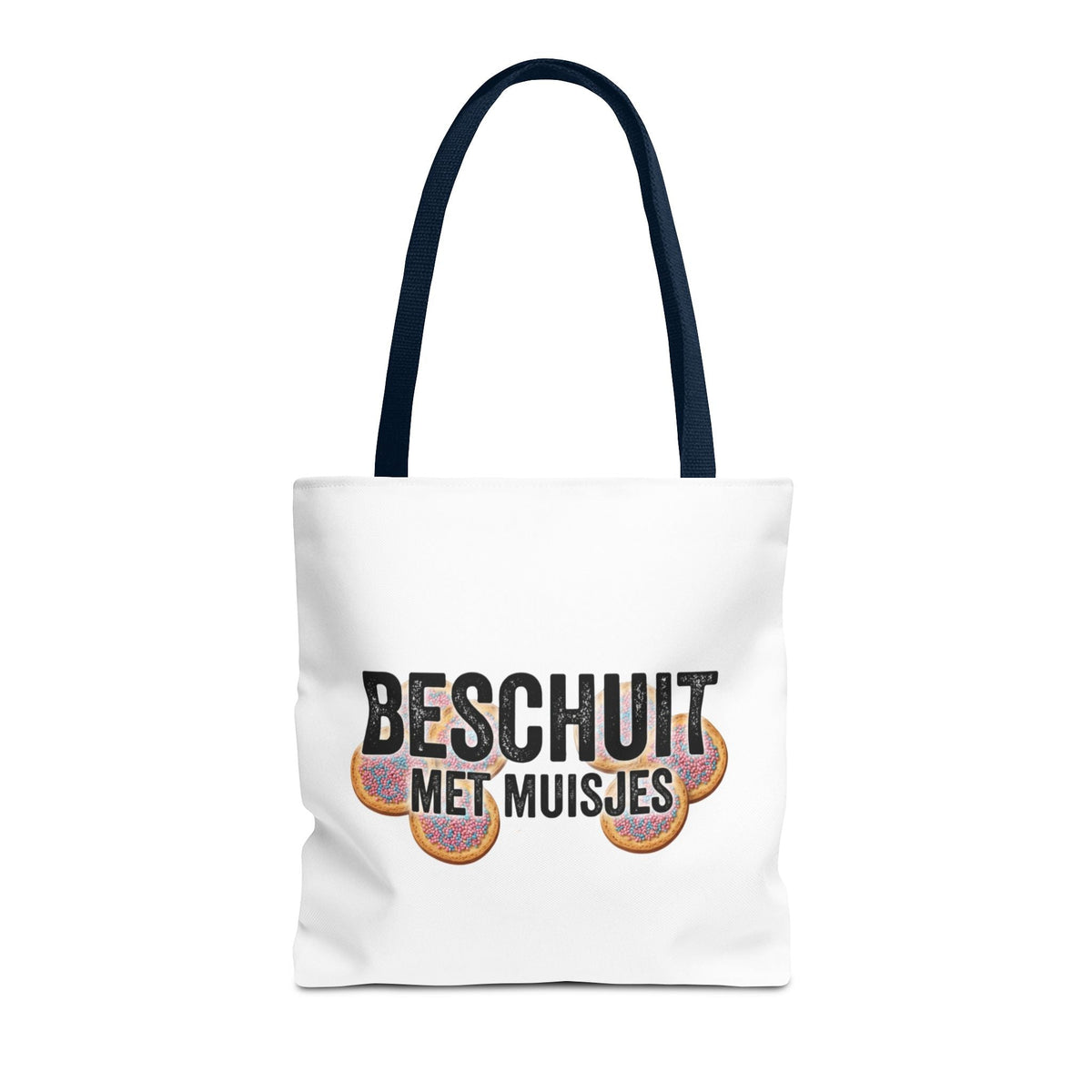 Babyshower shopper Nederland – Tote Bag Beschuit met Muisjes Printify