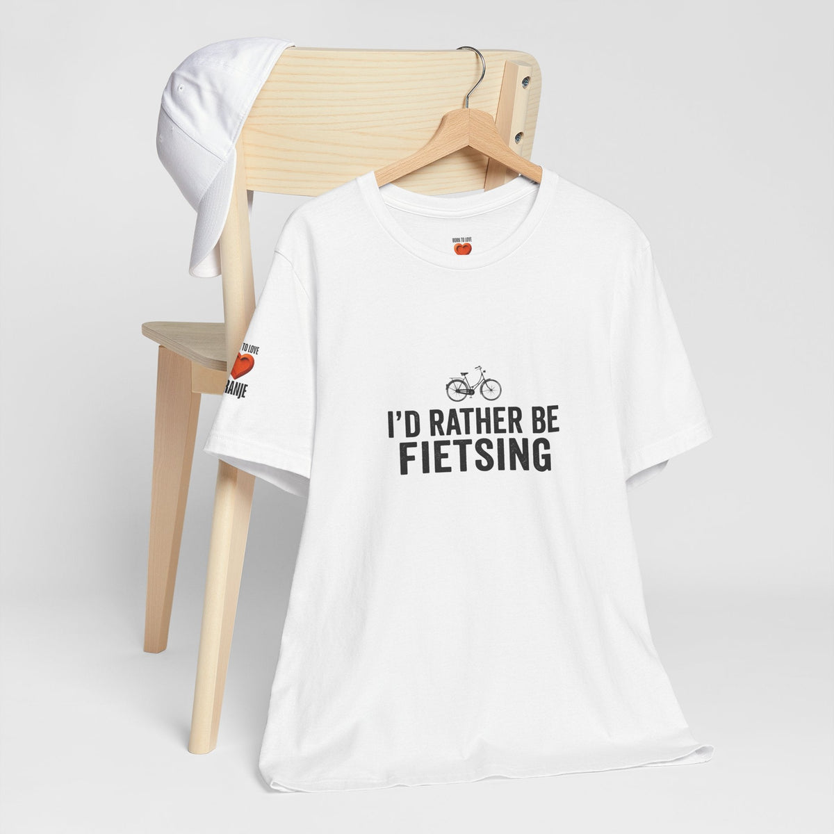 I'd Rather Be Fietsing Shirt | Typisch Nederlands Fiets T-shirt | expat cadeau shirt Printify